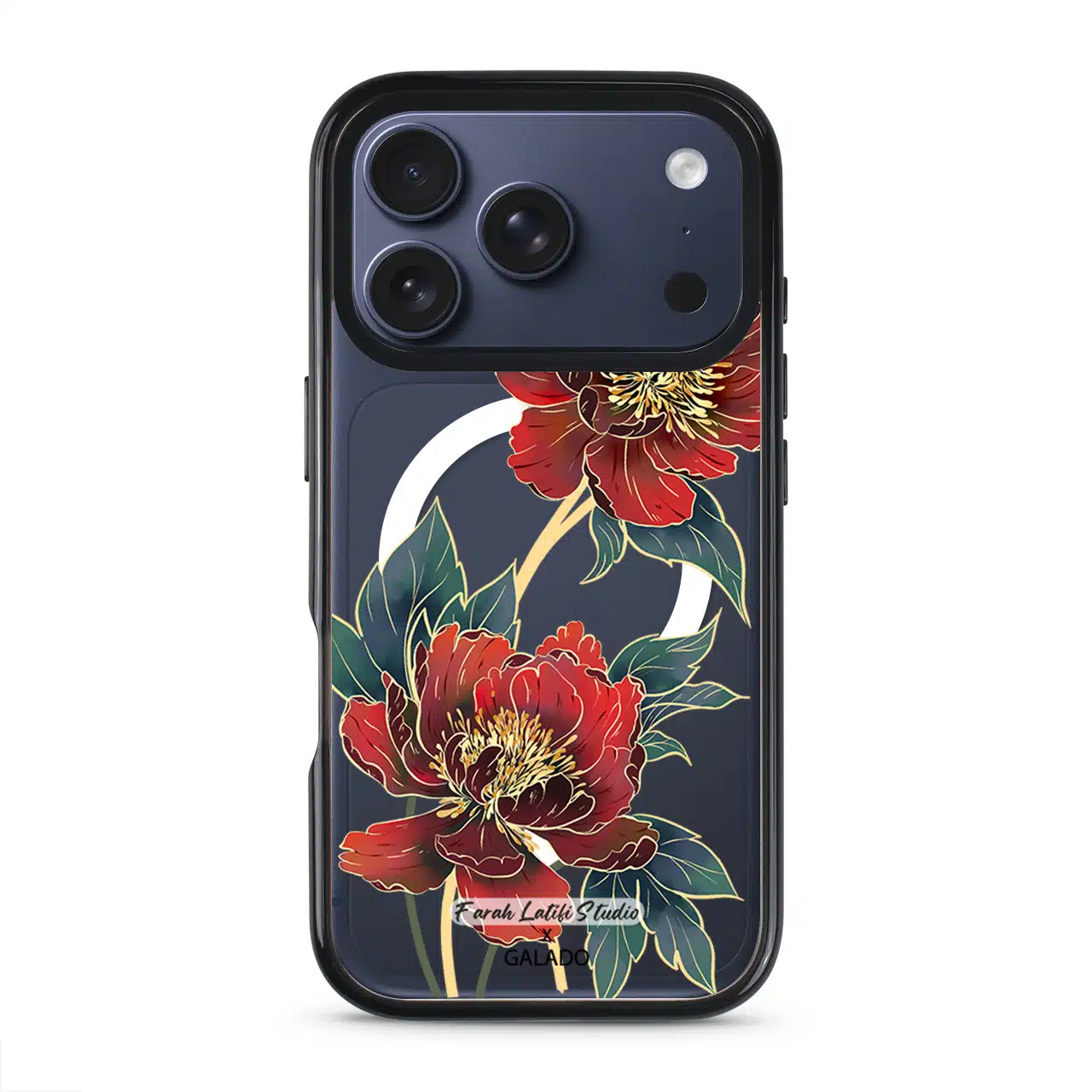 Farah Latifi - Crimson Reverie phone case - GALADO Malaysia
