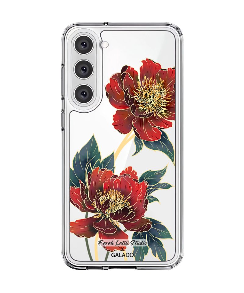 Farah Latifi - Crimson Reverie phone case - GALADO Malaysia