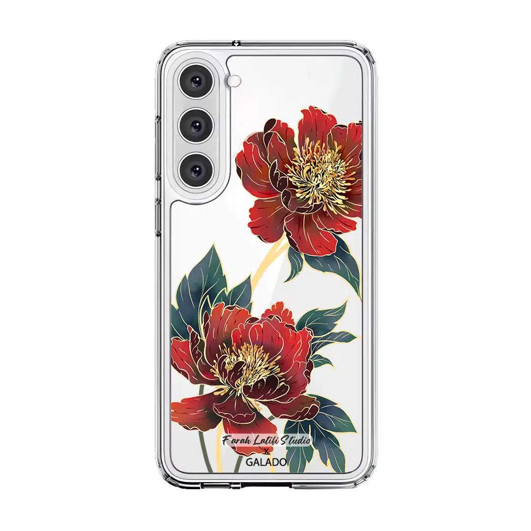 Farah Latifi - Crimson Reverie phone case - GALADO Malaysia