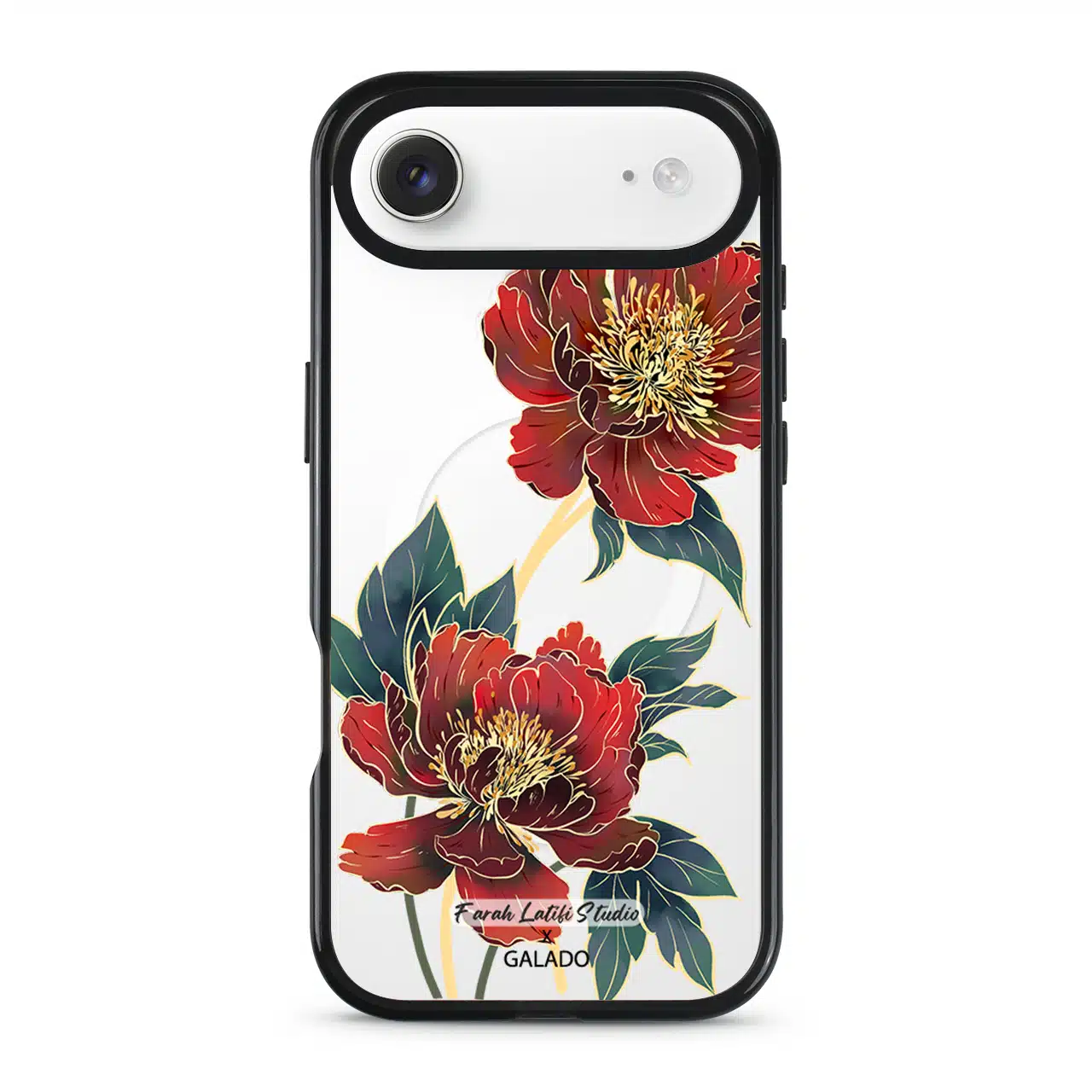 Farah Latifi - Crimson Reverie phone case - GALADO Malaysia