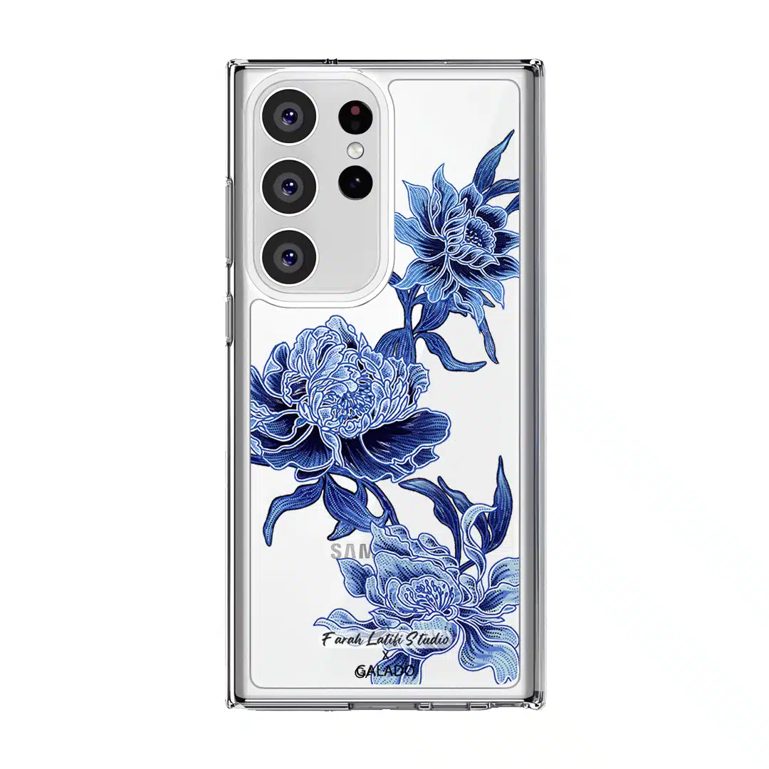 Farah Latifi - Midnight Bloom phone case - GALADO Malaysia