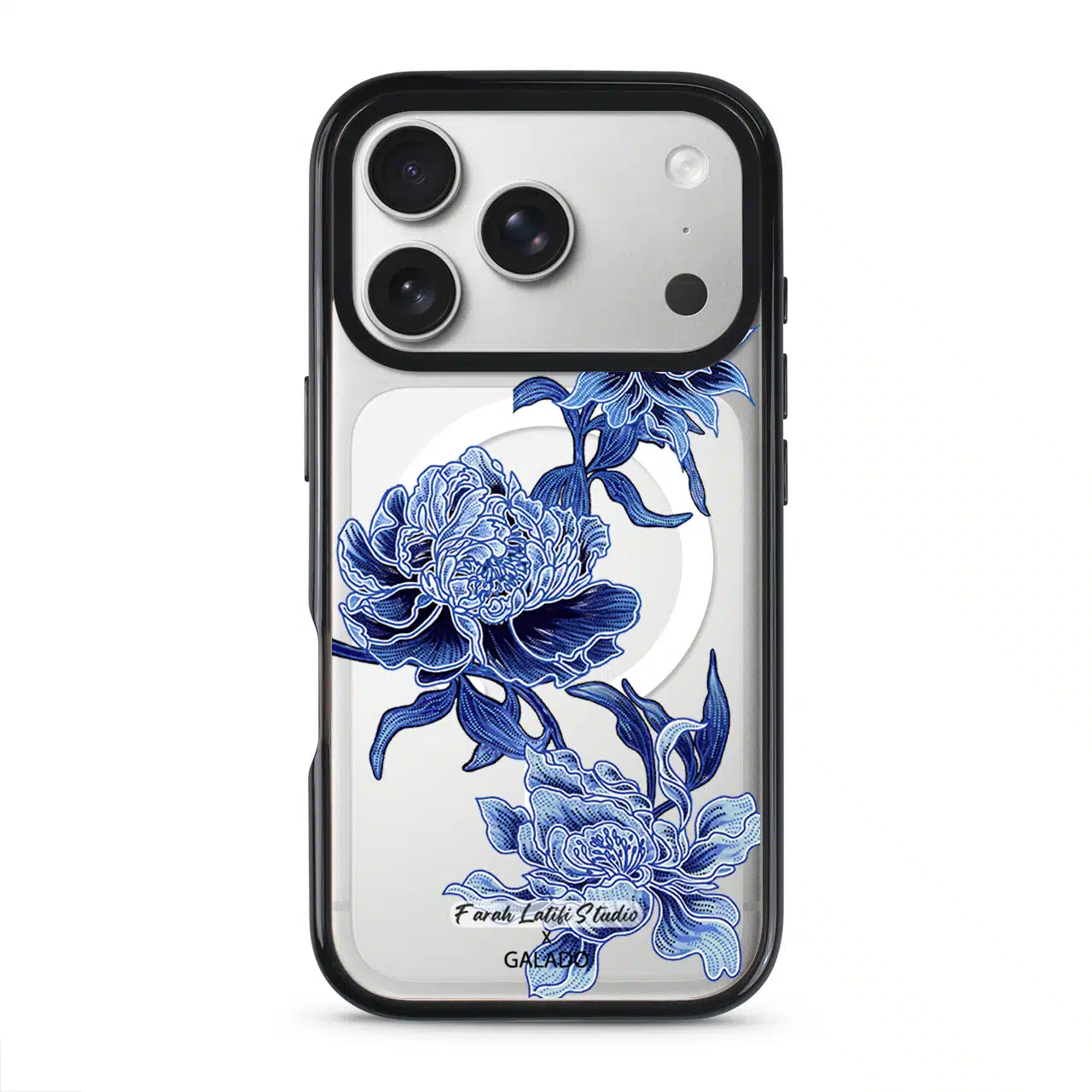 Farah Latifi - Midnight Bloom phone case - GALADO Malaysia