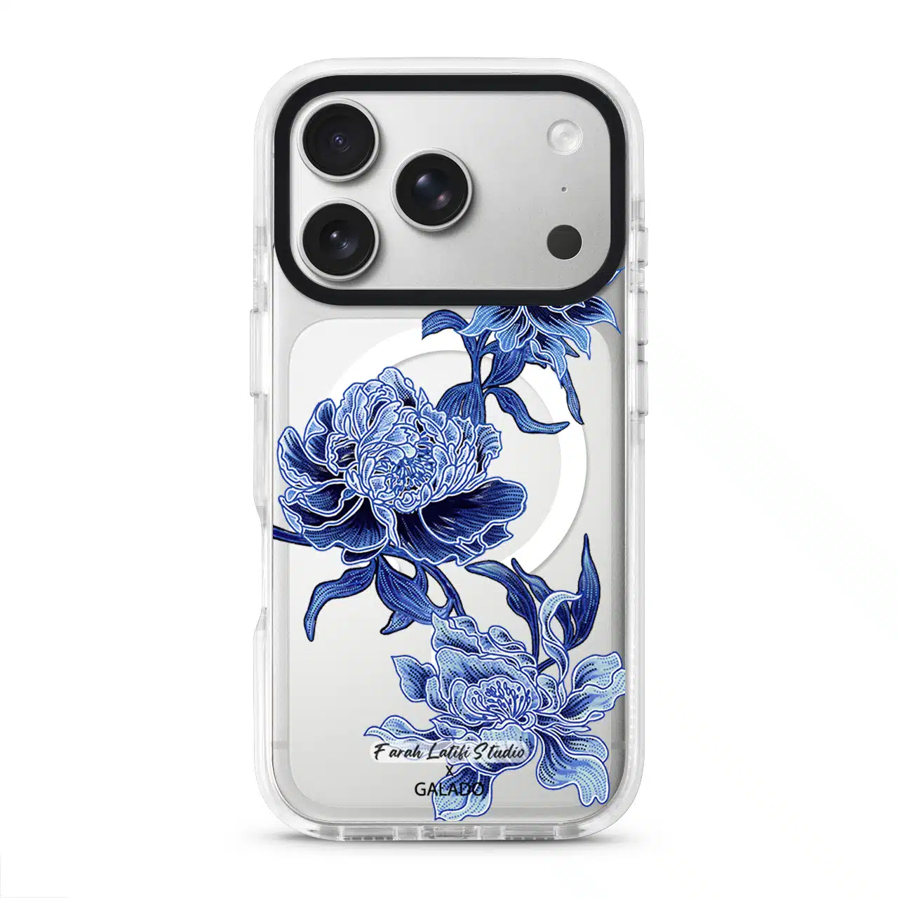 Farah Latifi - Midnight Bloom phone case - GALADO Malaysia