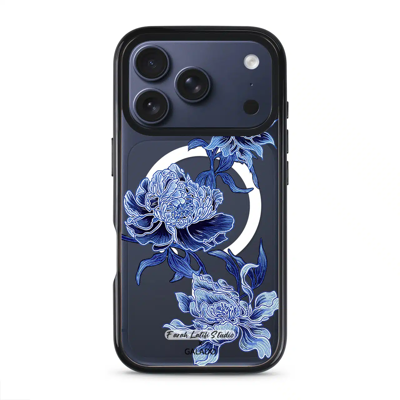 Farah Latifi - Midnight Bloom phone case - GALADO Malaysia