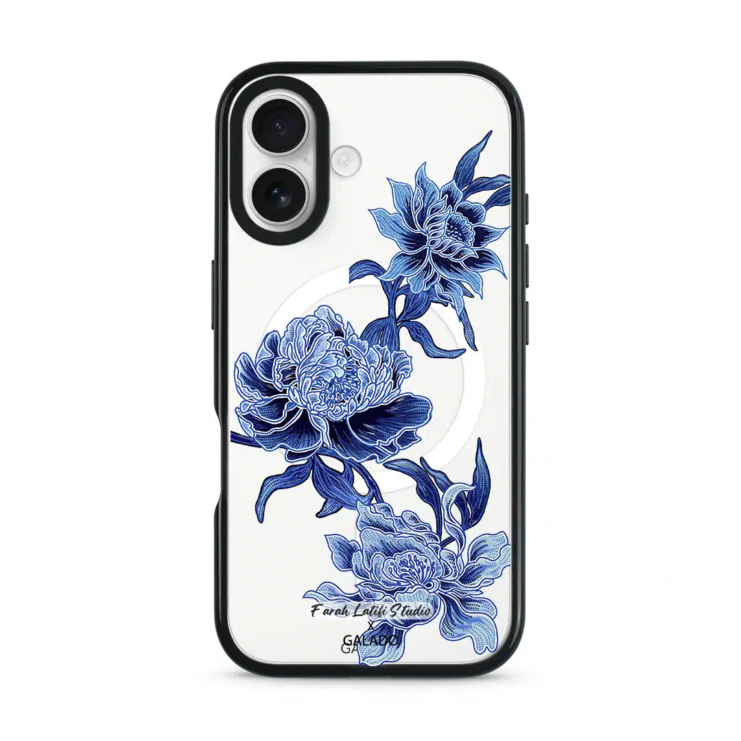 Farah Latifi - Midnight Bloom phone case - GALADO Malaysia