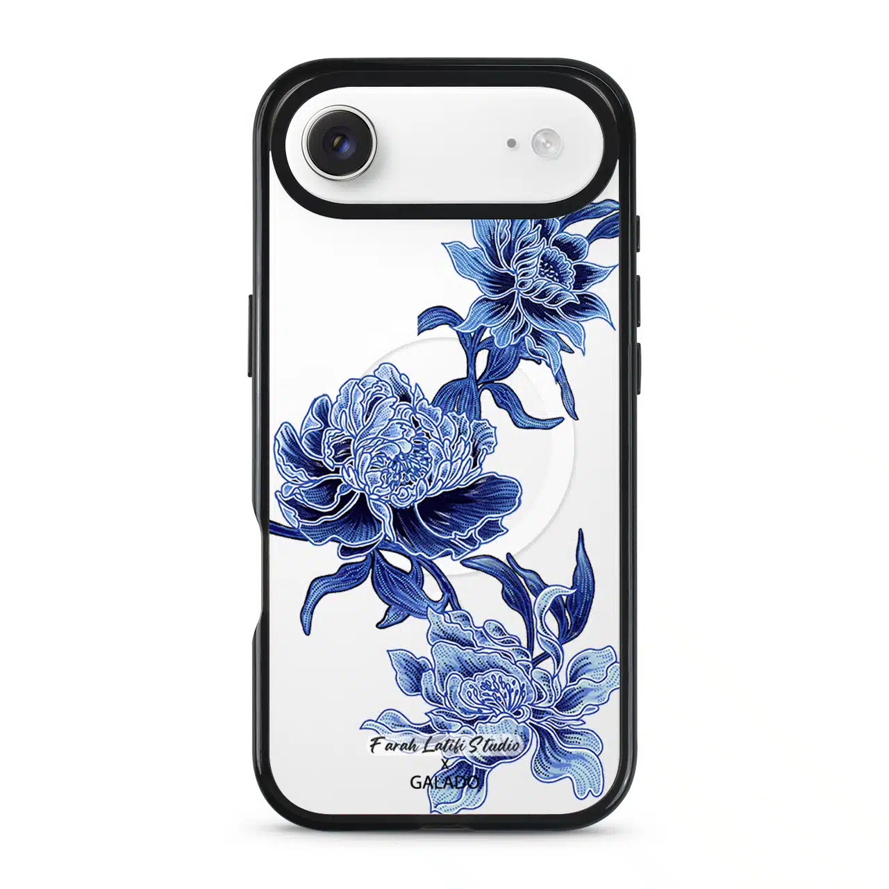 Farah Latifi - Midnight Bloom phone case - GALADO Malaysia