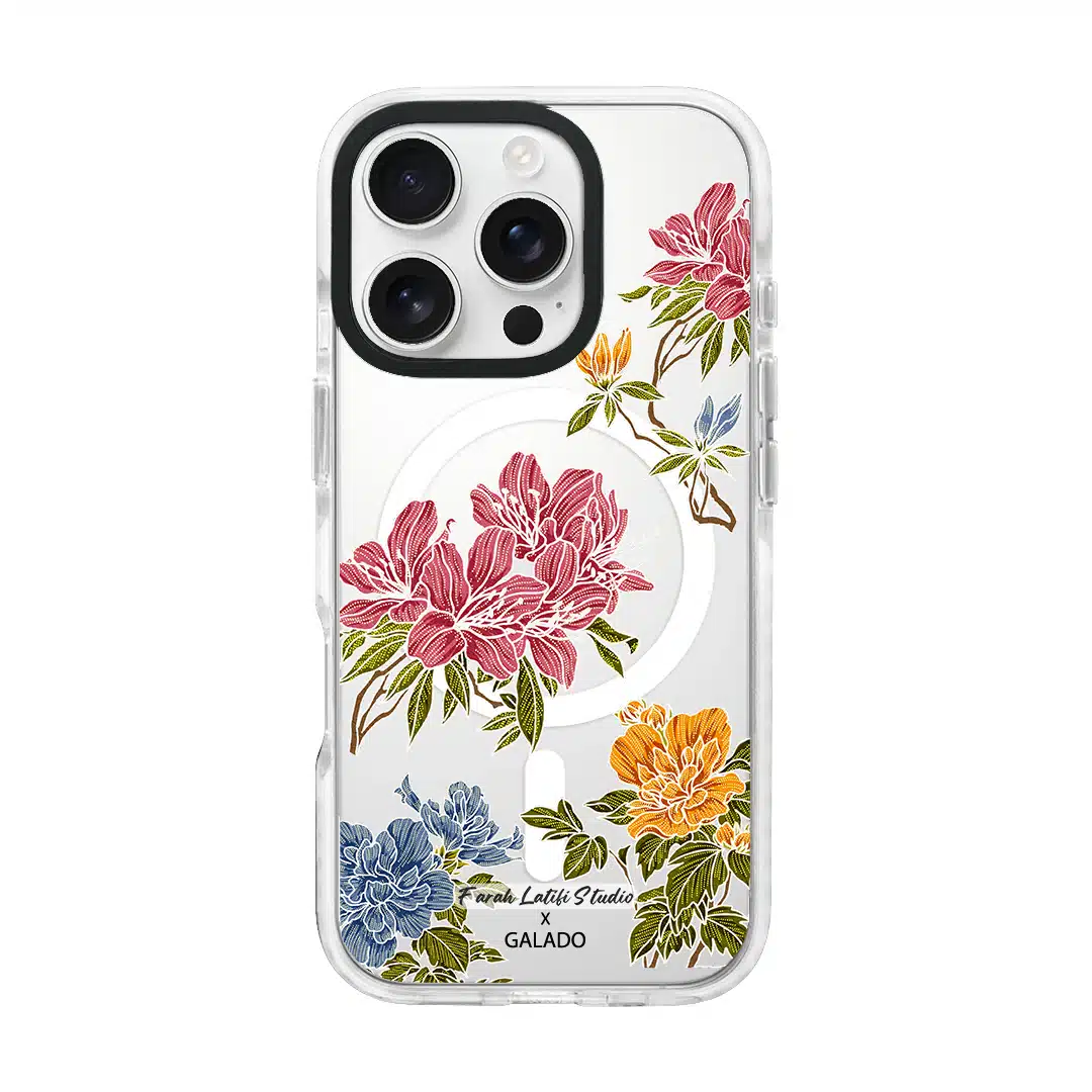 Farah Latifi - Parade In Bloom phone case - GALADO Malaysia