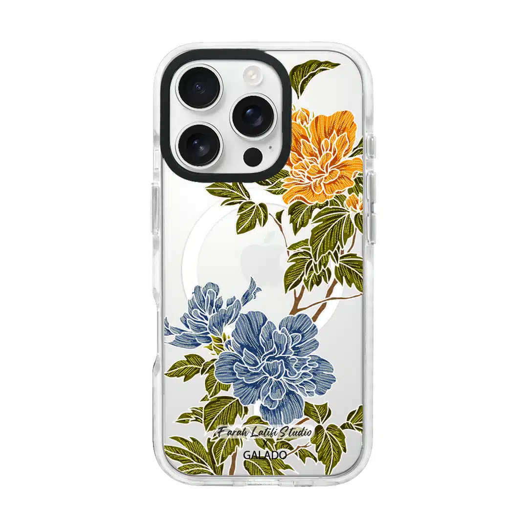 Farah Latifi - Saffron Sunset phone case - GALADO Malaysia