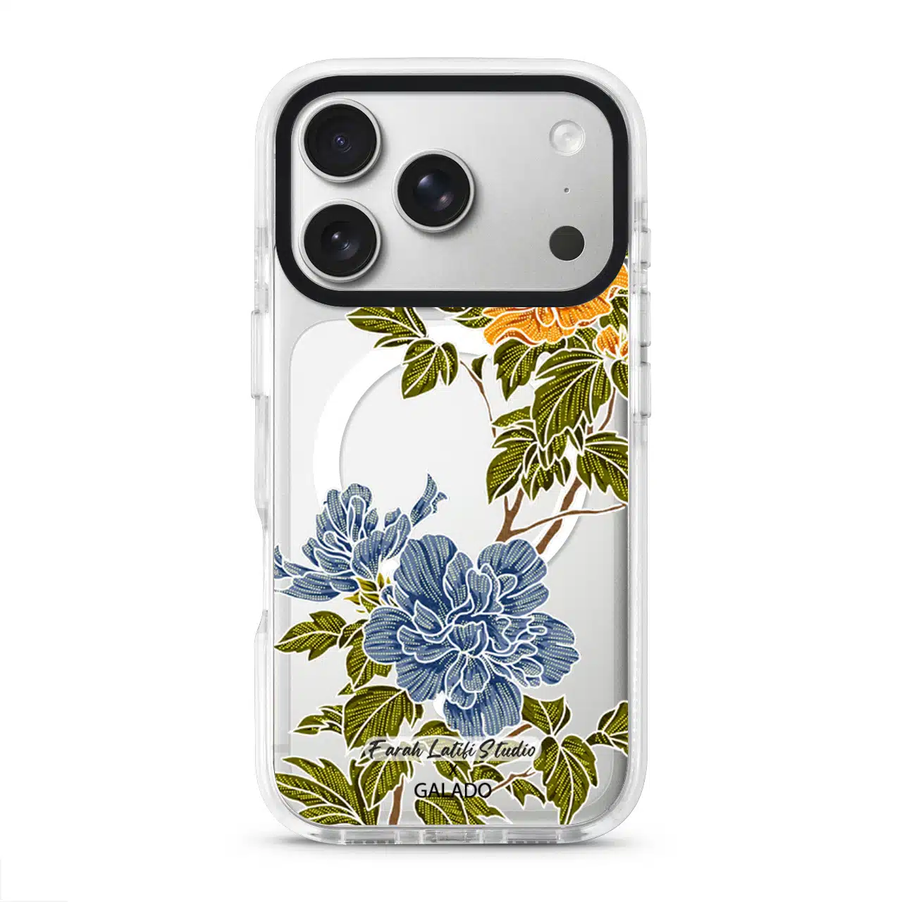 Farah Latifi - Saffron Sunset phone case - GALADO Malaysia