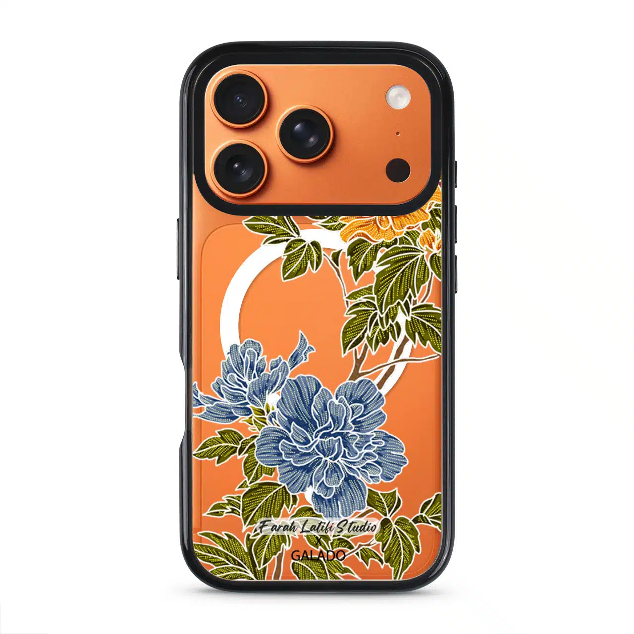 Farah Latifi - Saffron Sunset phone case - GALADO Malaysia