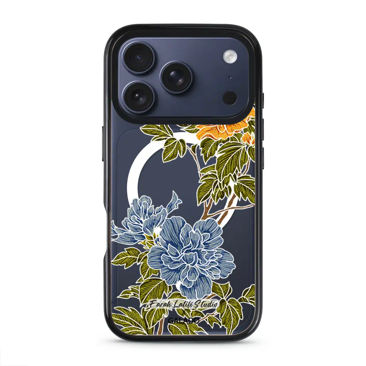 Farah Latifi - Saffron Sunset phone case - GALADO Malaysia