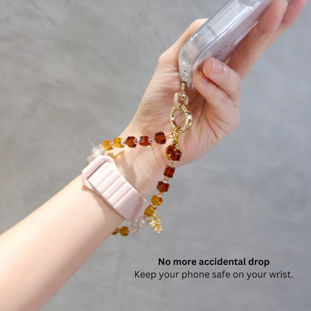 Golden Ember Phone Charm - GALADO Malaysia