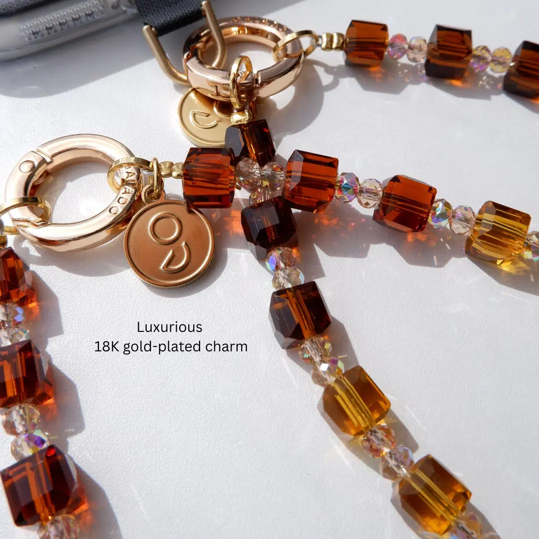 Golden Ember Phone Charm - GALADO Malaysia