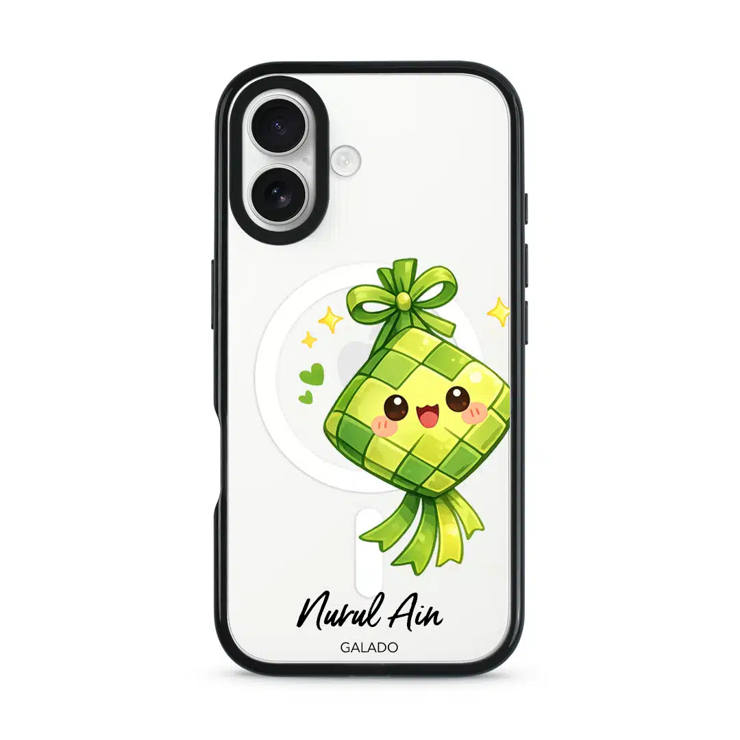Happy Ketupat phone case - GALADO Malaysia
