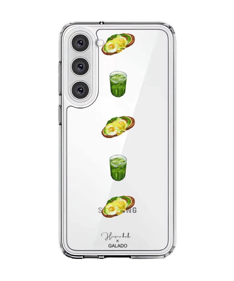 Husnahak - Eggs Benedict and Matcha phone case - GALADO Malaysia