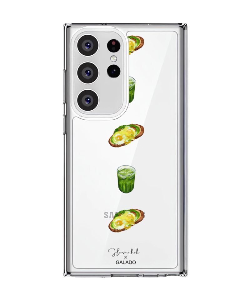 Husnahak - Eggs Benedict and Matcha phone case - GALADO Malaysia