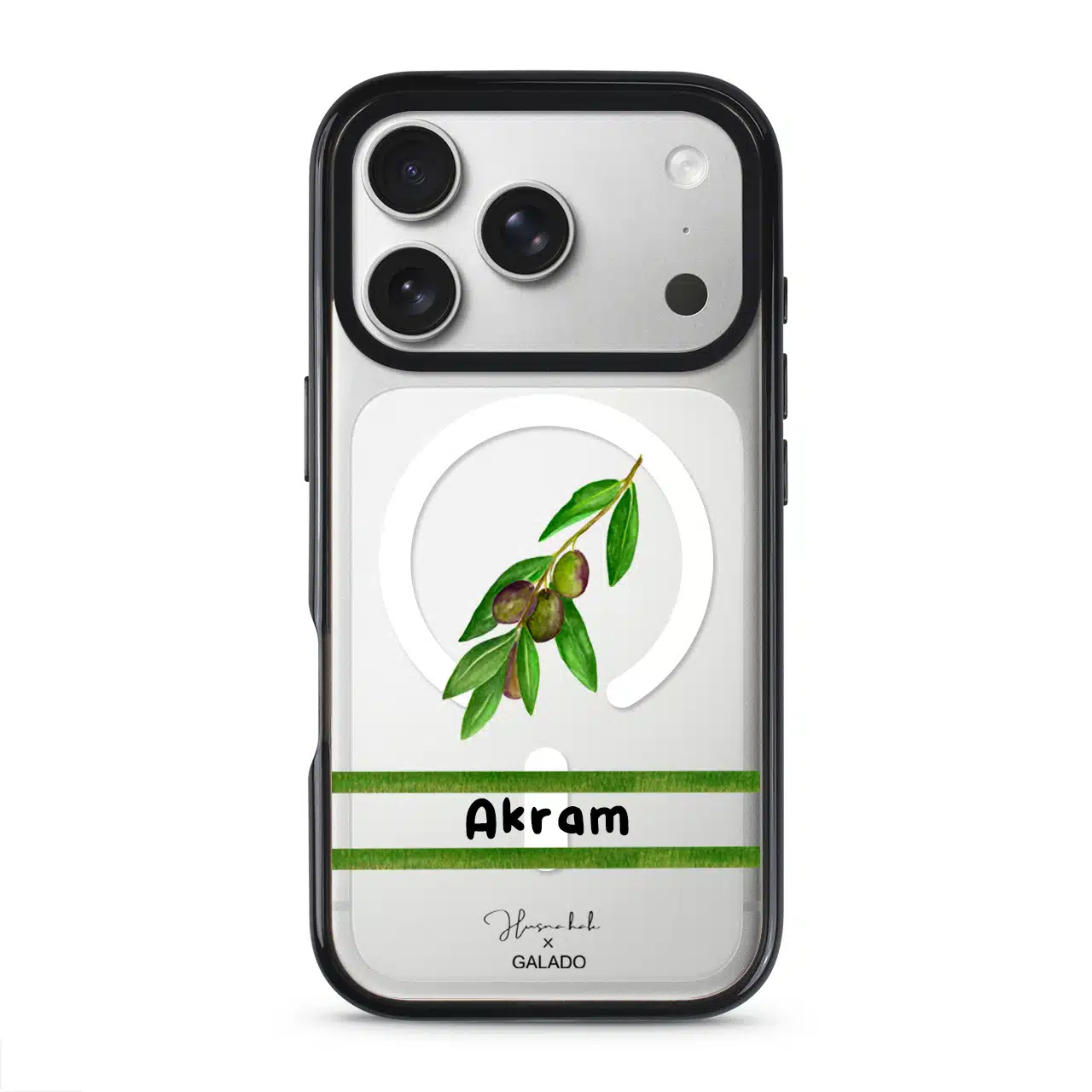 HusnaHak.art - Olive Branch phone case - GALADO Malaysia