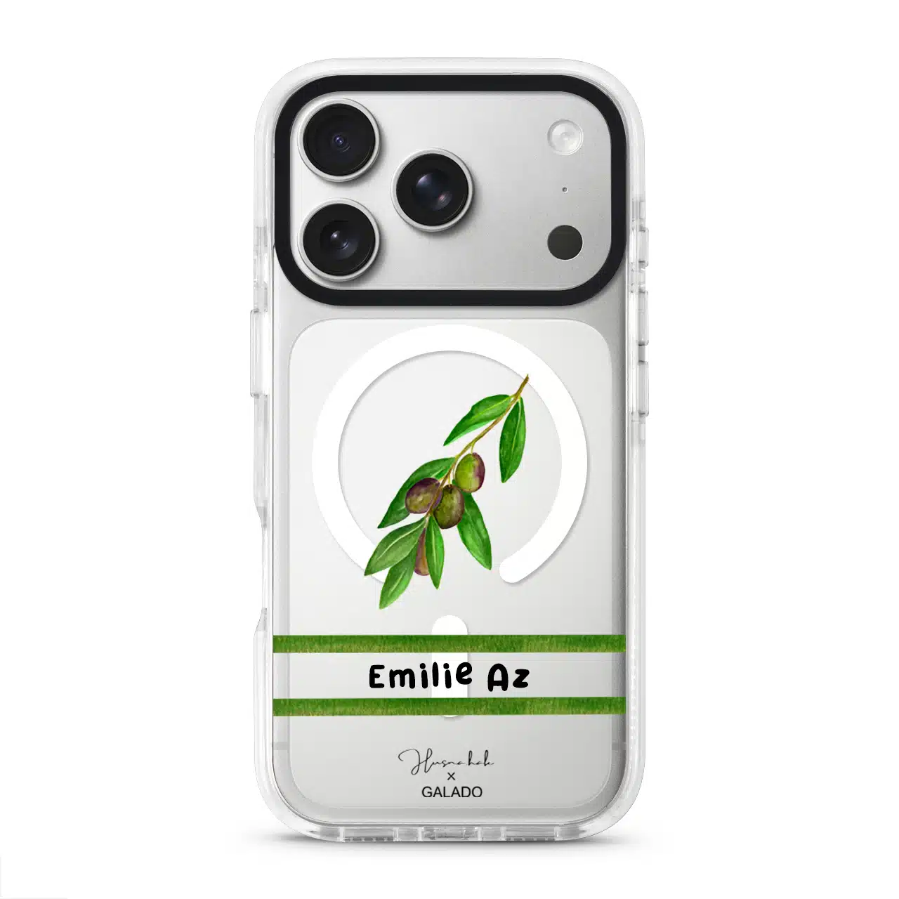 HusnaHak.art - Olive Branch phone case - GALADO Malaysia