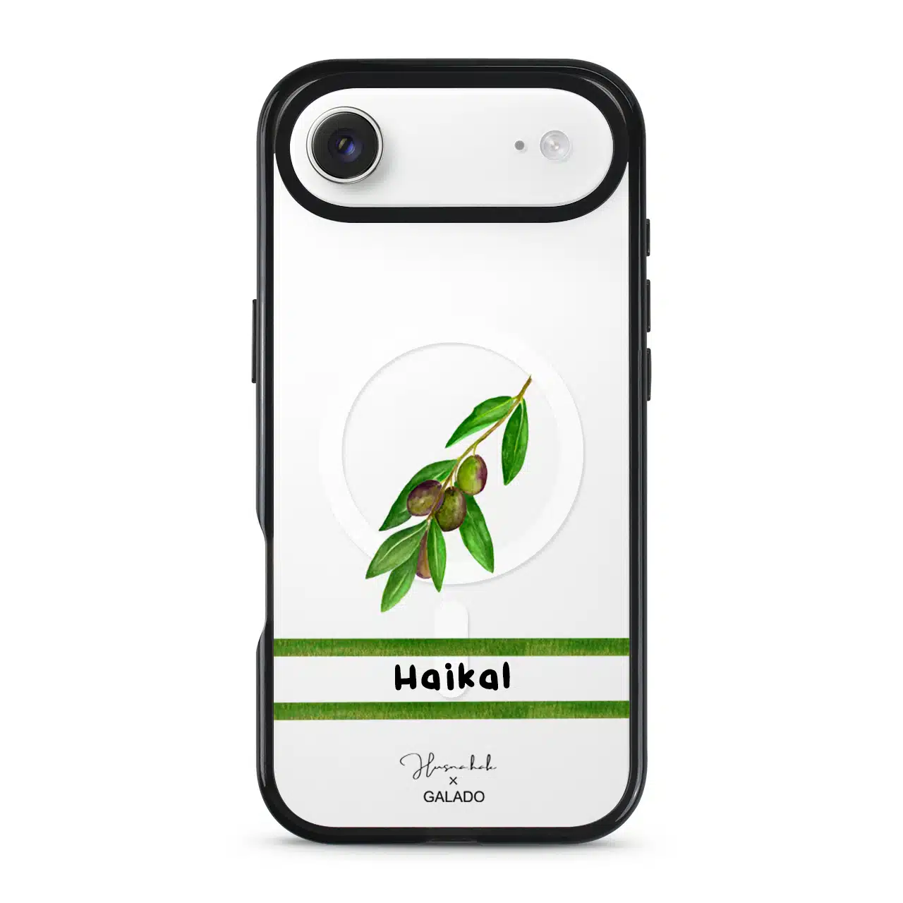 HusnaHak.art - Olive Branch phone case - GALADO Malaysia