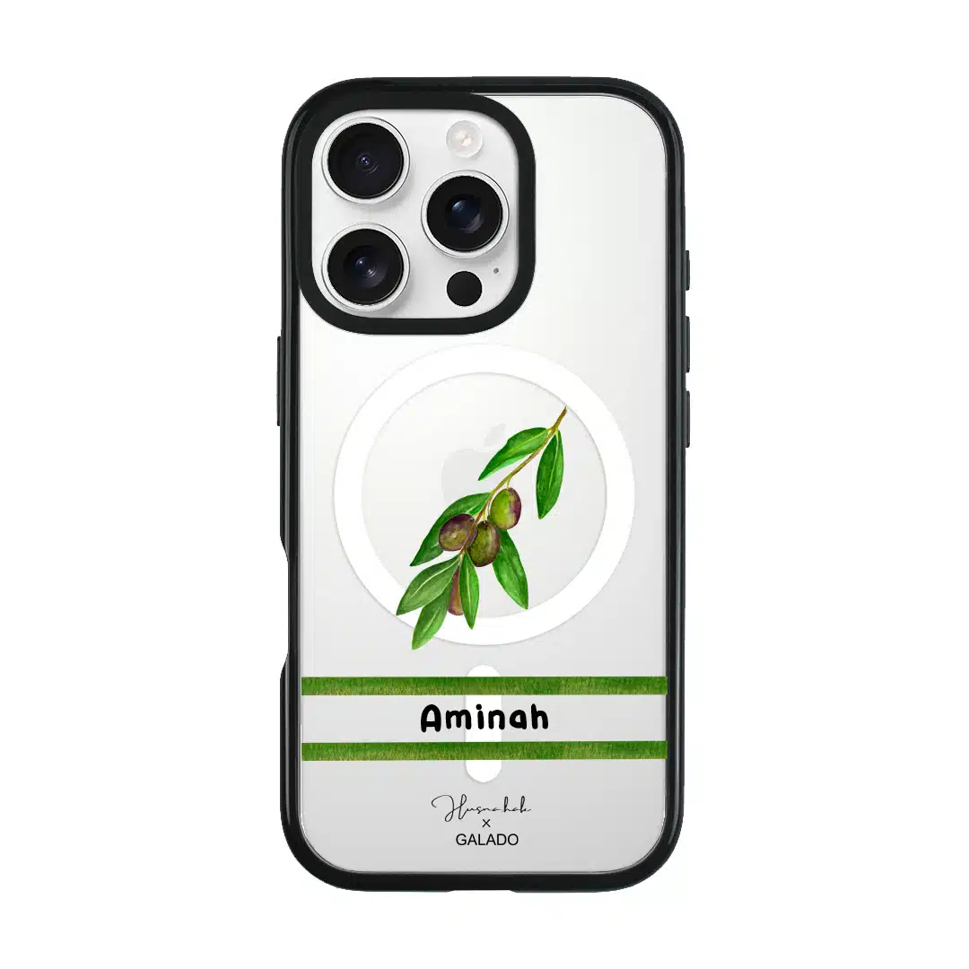 HusnaHak.art - Olive Branch phone case - GALADO Malaysia