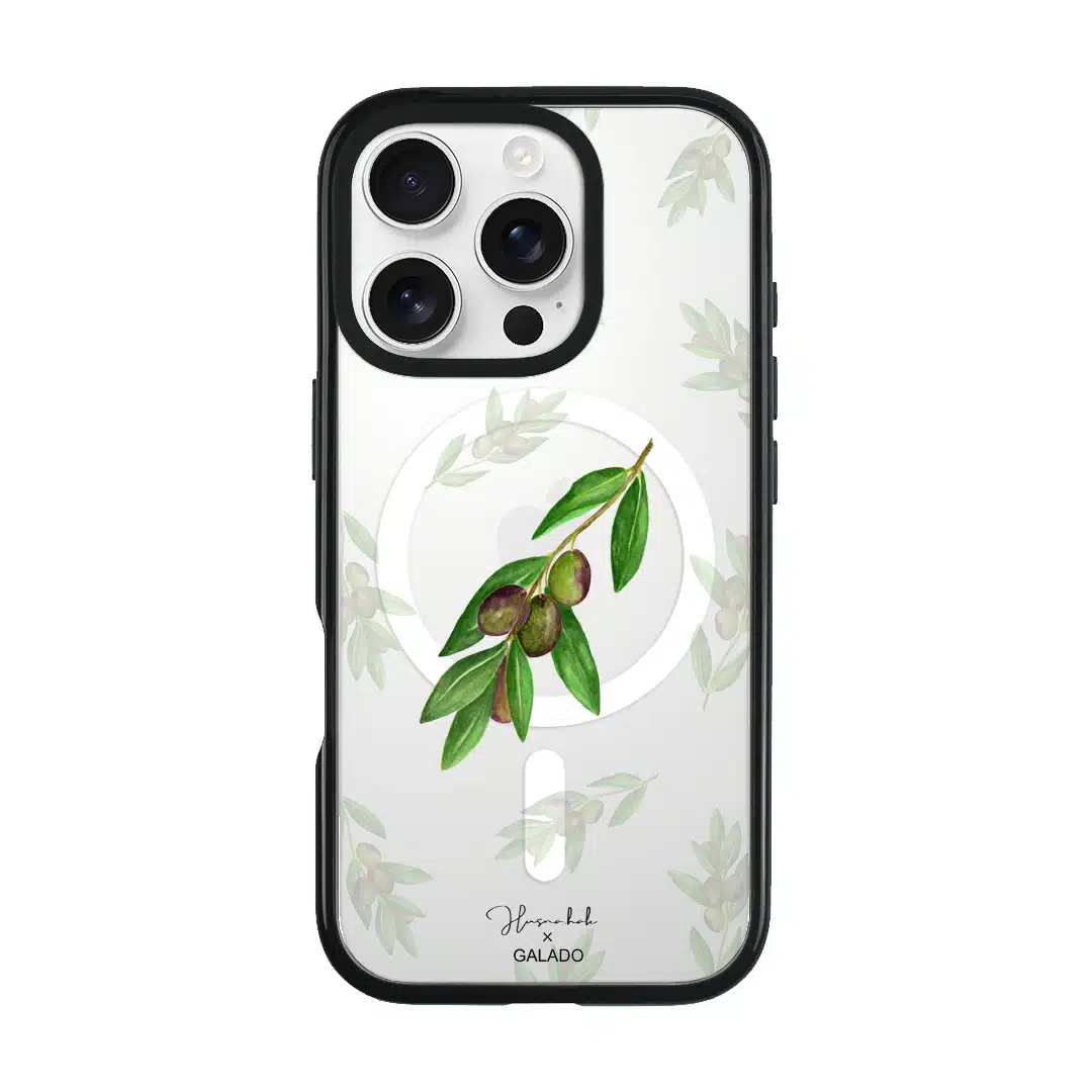HusnaHak.art - Olive Groove phone case - GALADO Malaysia