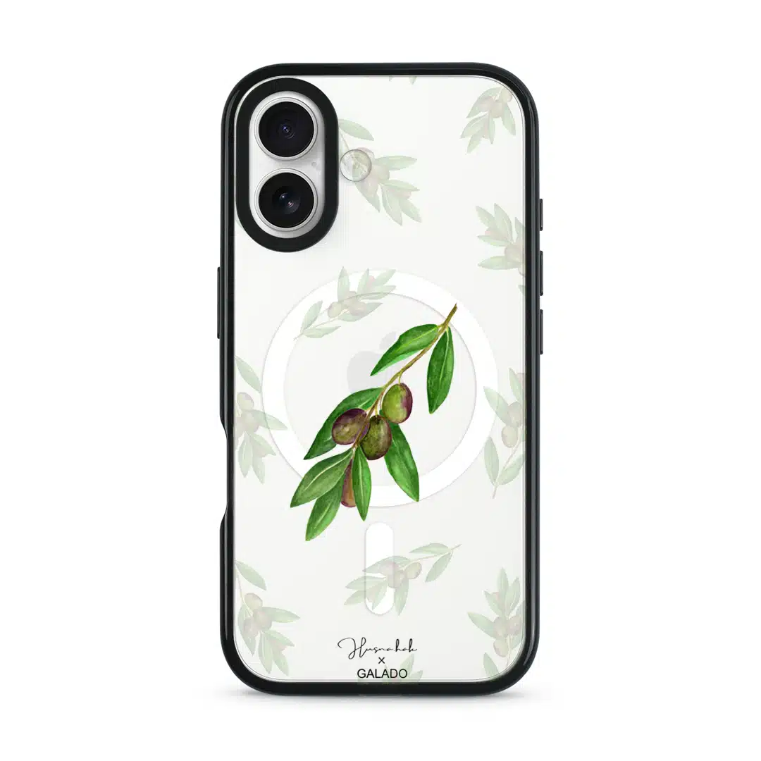 HusnaHak.art - Olive Groove phone case - GALADO Malaysia