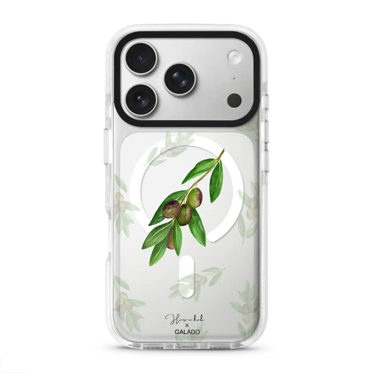 HusnaHak.art - Olive Groove phone case - GALADO Malaysia
