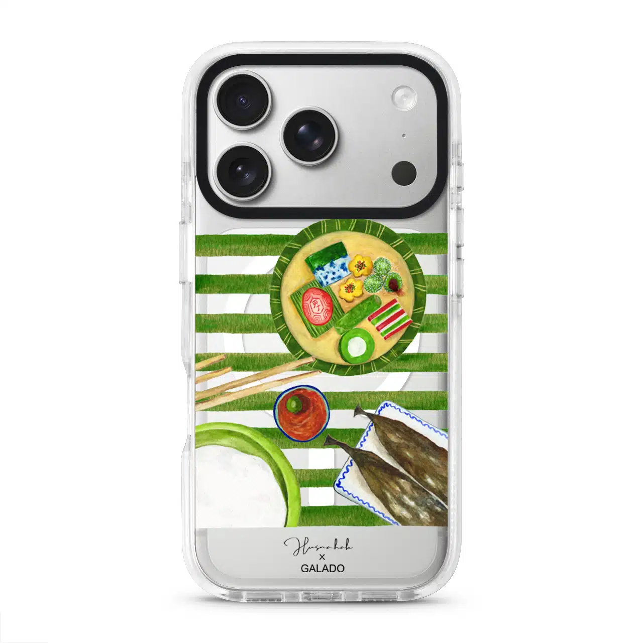 HusnaHak.art - Serumpun Flavours phone case - GALADO Malaysia