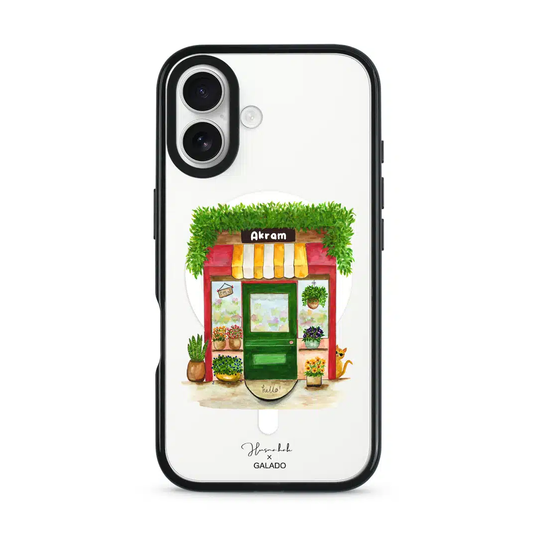 HusnahHak.art - Bloom and Whiskers phone case - GALADO Malaysia