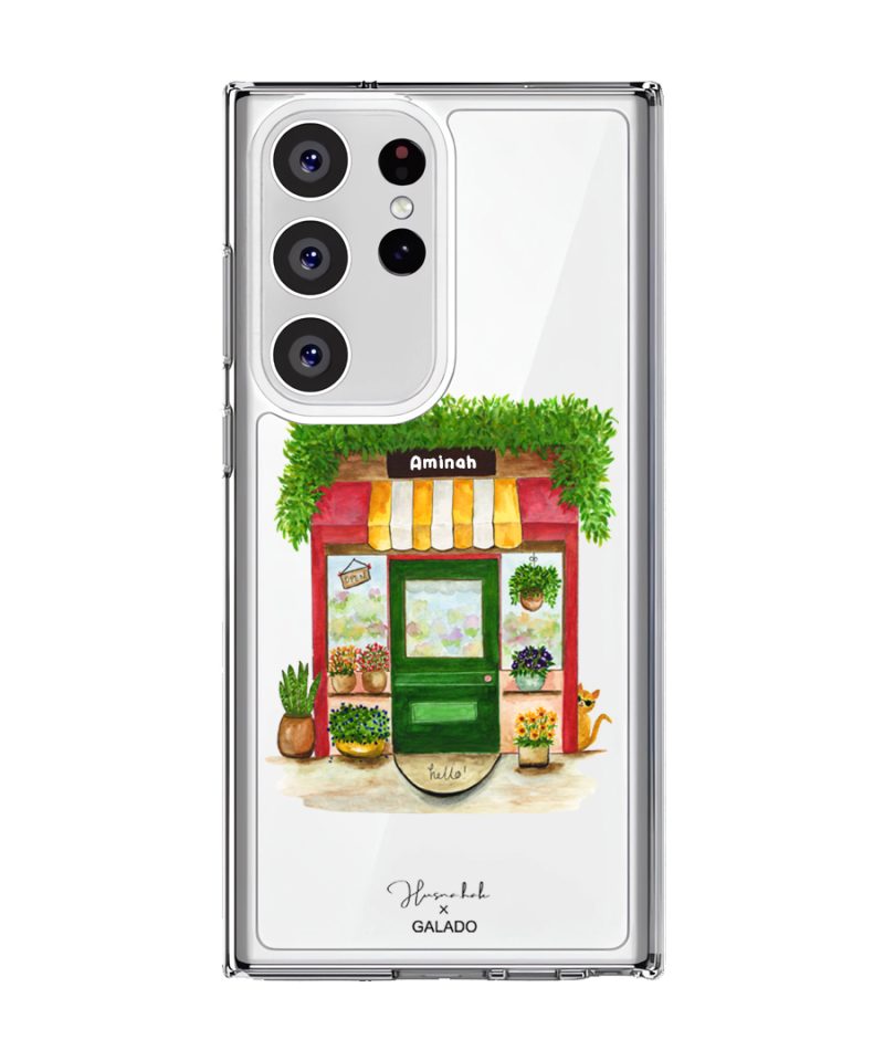 HusnahHak.art - Bloom and Whiskers phone case - GALADO Malaysia