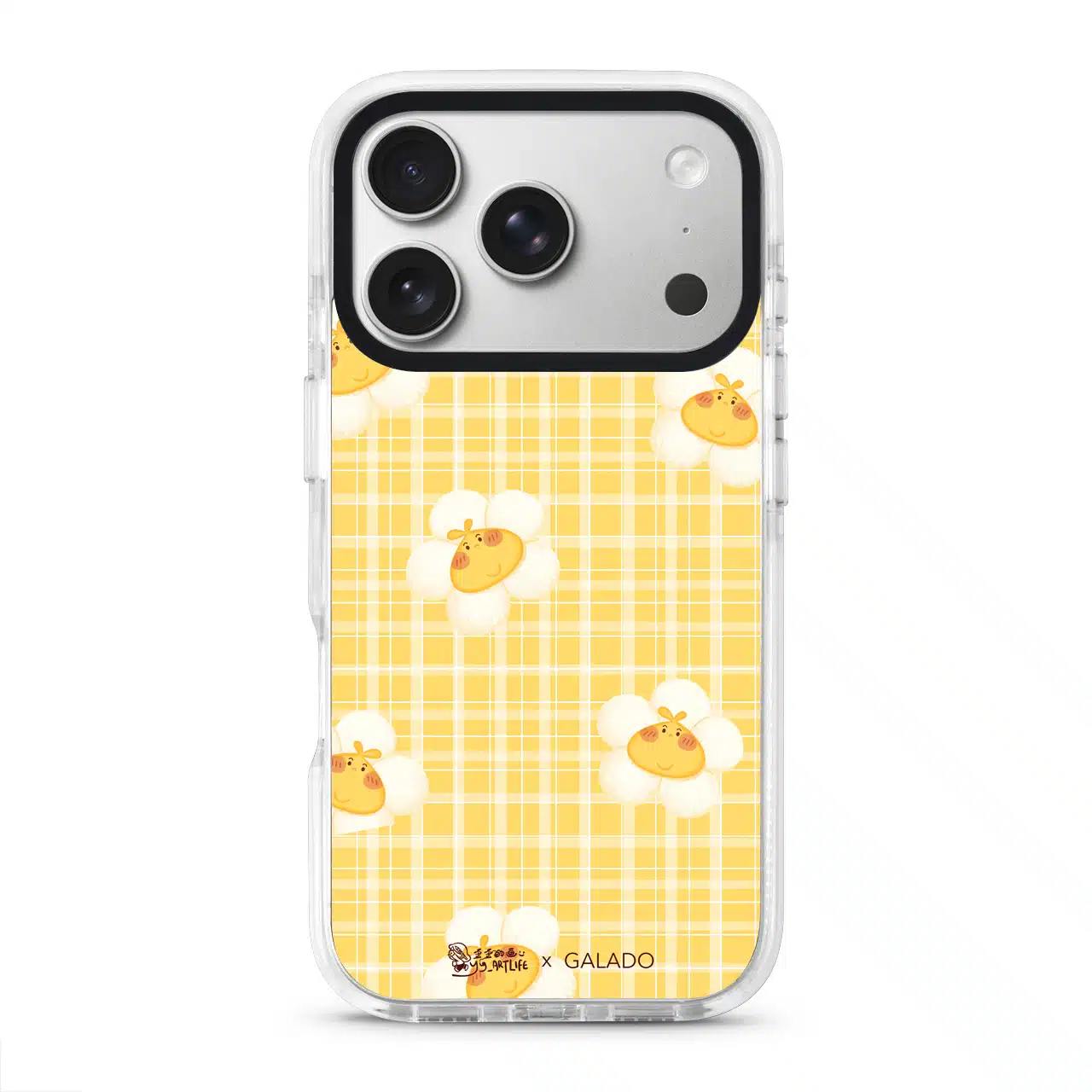 YY_Artlife - Checkered Bloom phone case - GALADO Malaysia