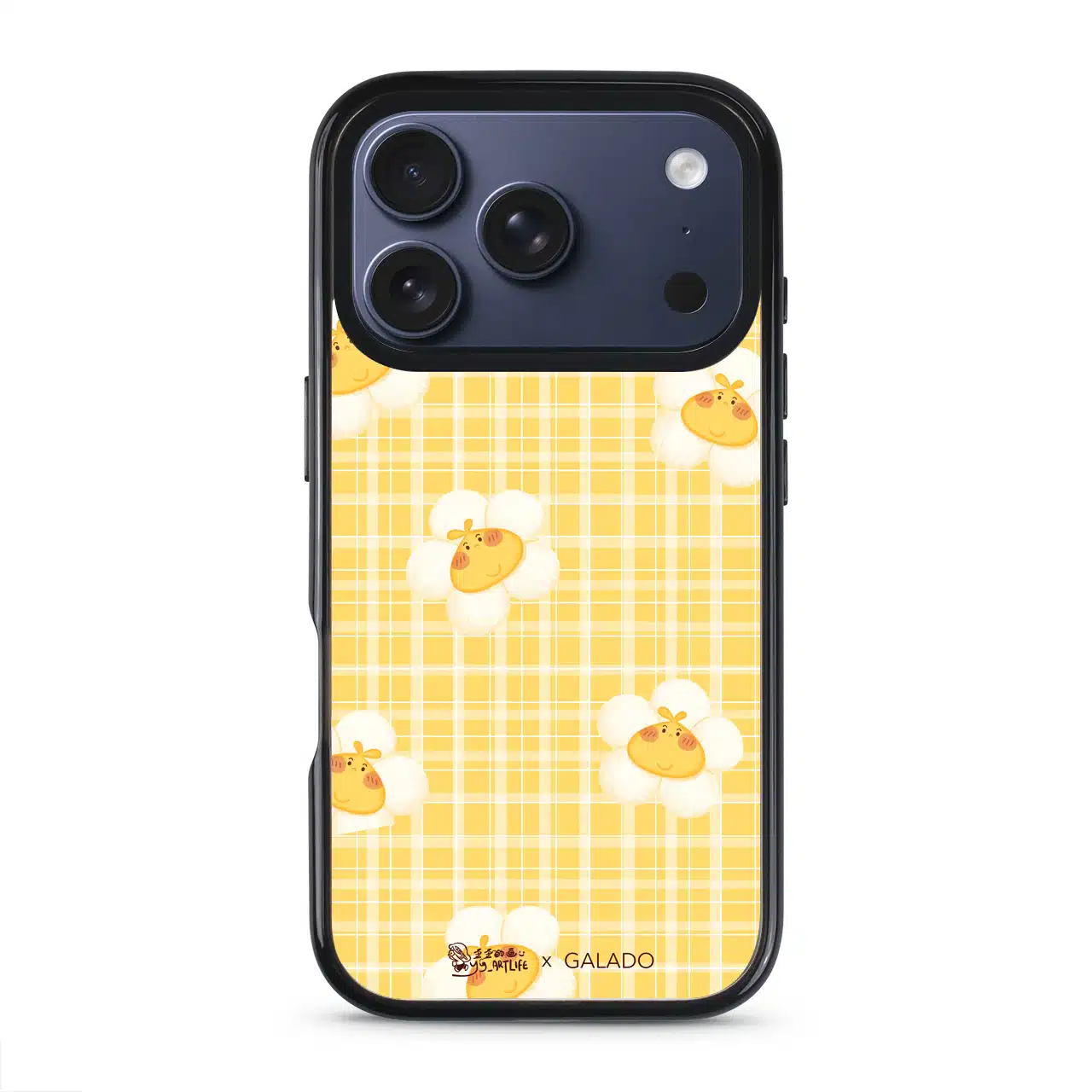 YY_Artlife - Checkered Bloom phone case - GALADO Malaysia