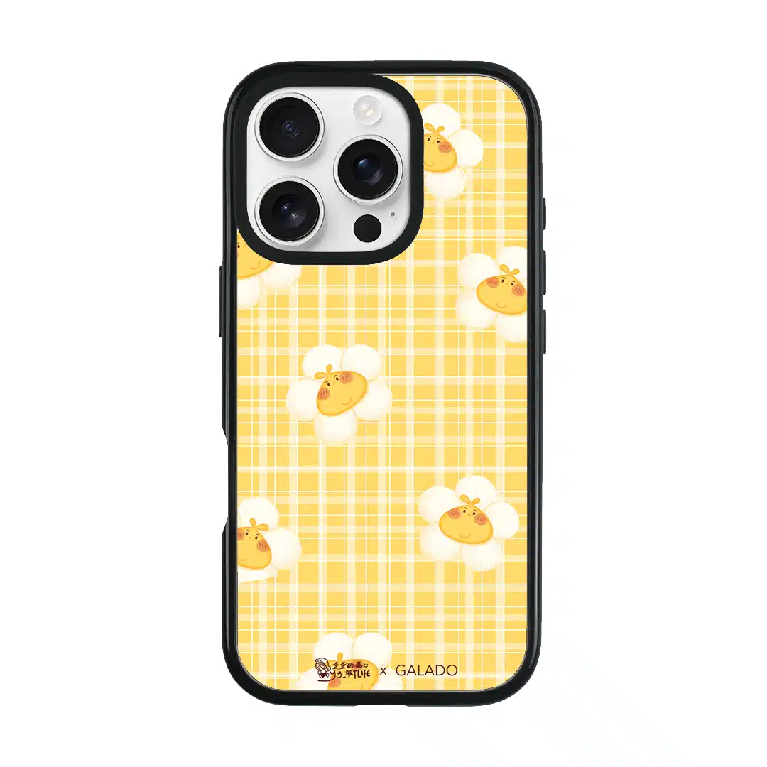 YY_Artlife - Checkered Bloom phone case - GALADO Malaysia