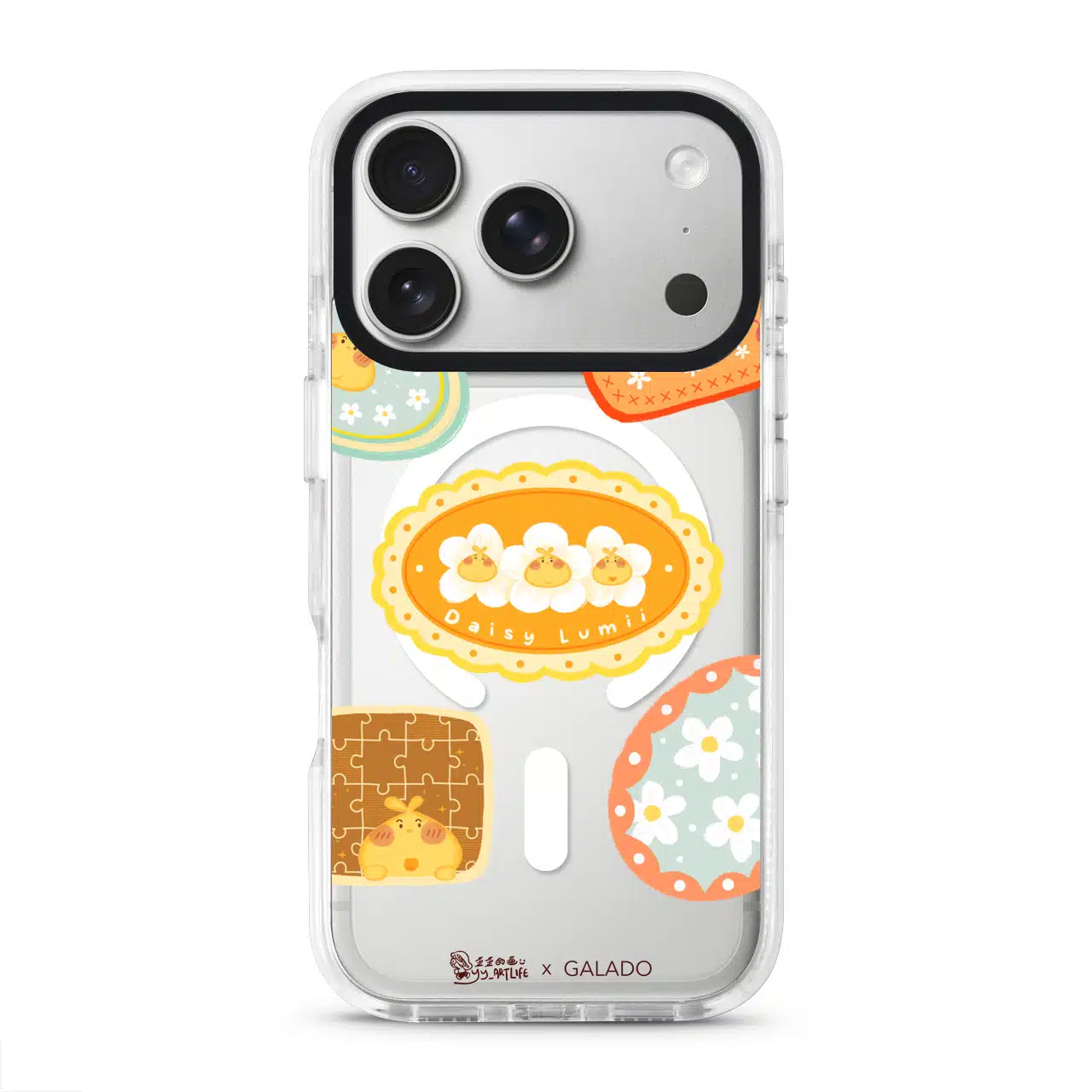 YY_Artlife - Daisy Stickers phone case - GALADO Malaysia