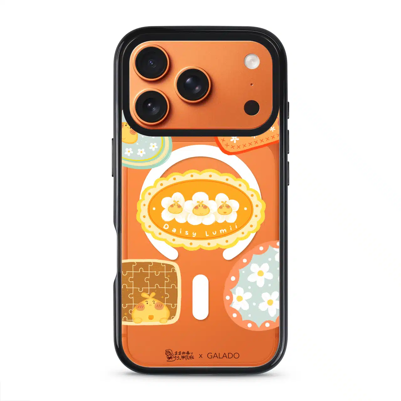 YY_Artlife - Daisy Stickers phone case - GALADO Malaysia