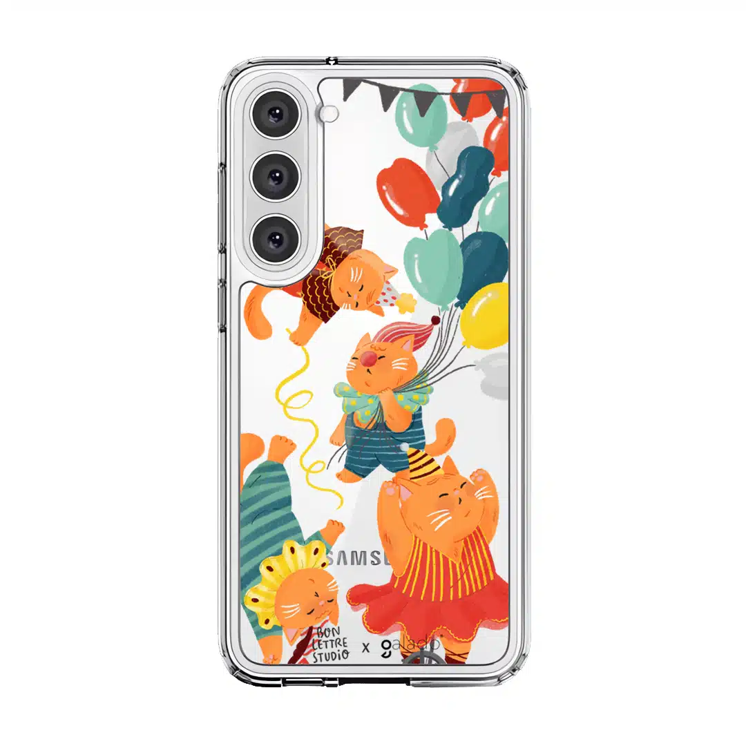 Bon Lettre Studio - Circus Cat phone case - GALADO Malaysia
