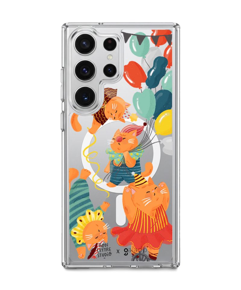 Bon Lettre Studio - Circus Cat phone case - GALADO Malaysia