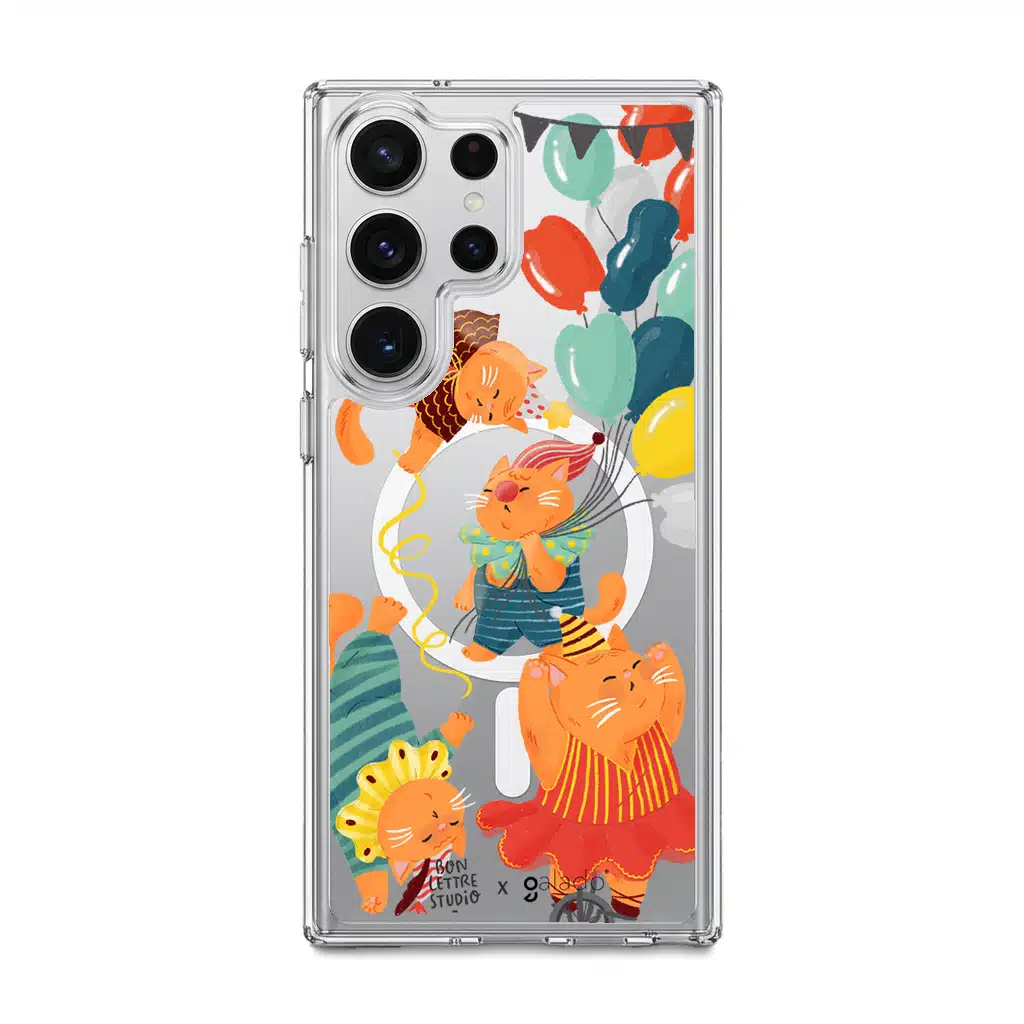 Bon Lettre Studio - Circus Cat phone case - GALADO Malaysia