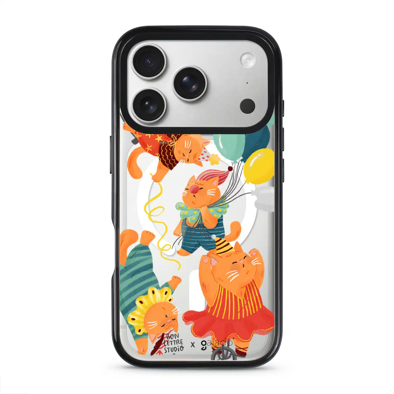 Bon Lettre Studio - Circus Cat phone case - GALADO Malaysia