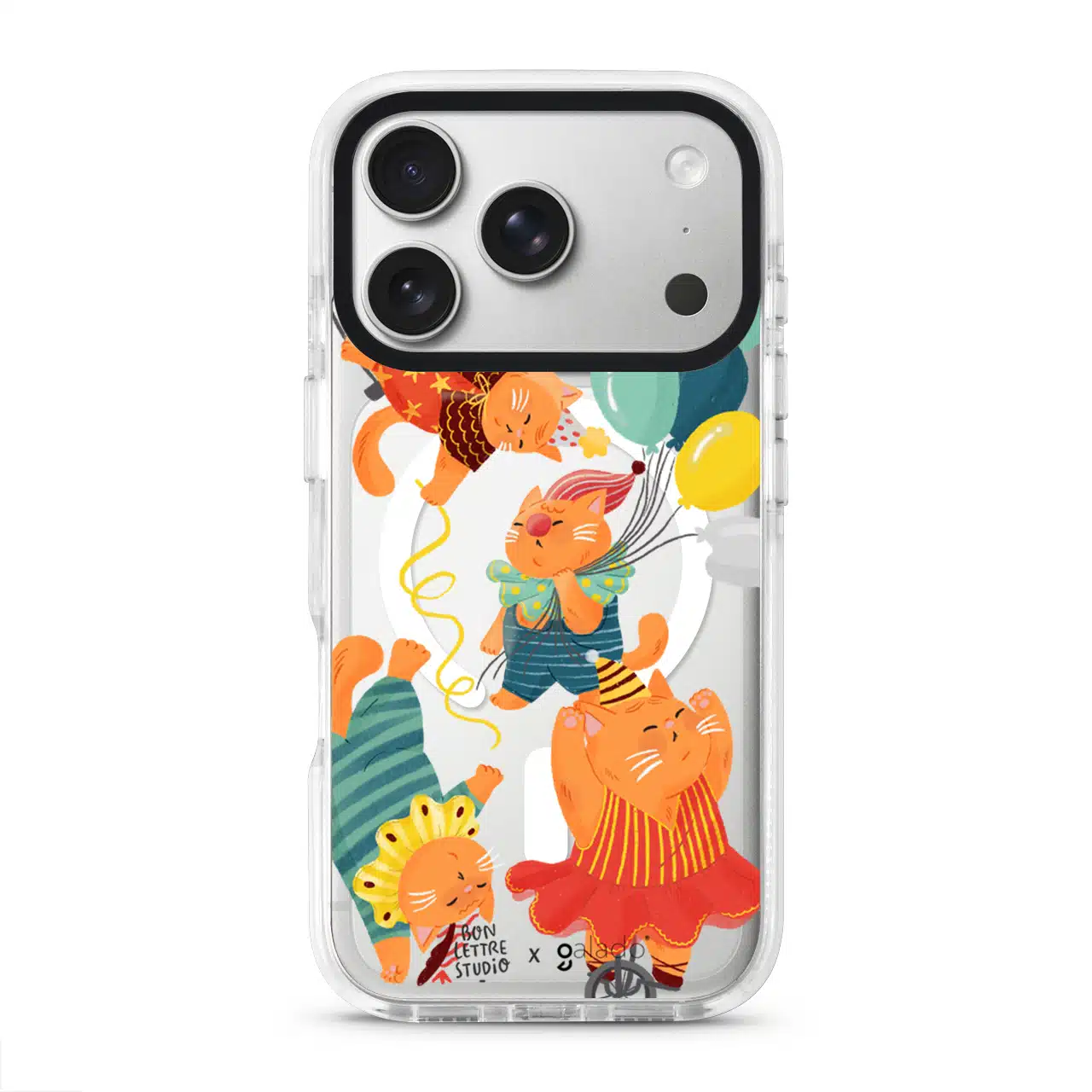 Bon Lettre Studio - Circus Cat phone case - GALADO Malaysia