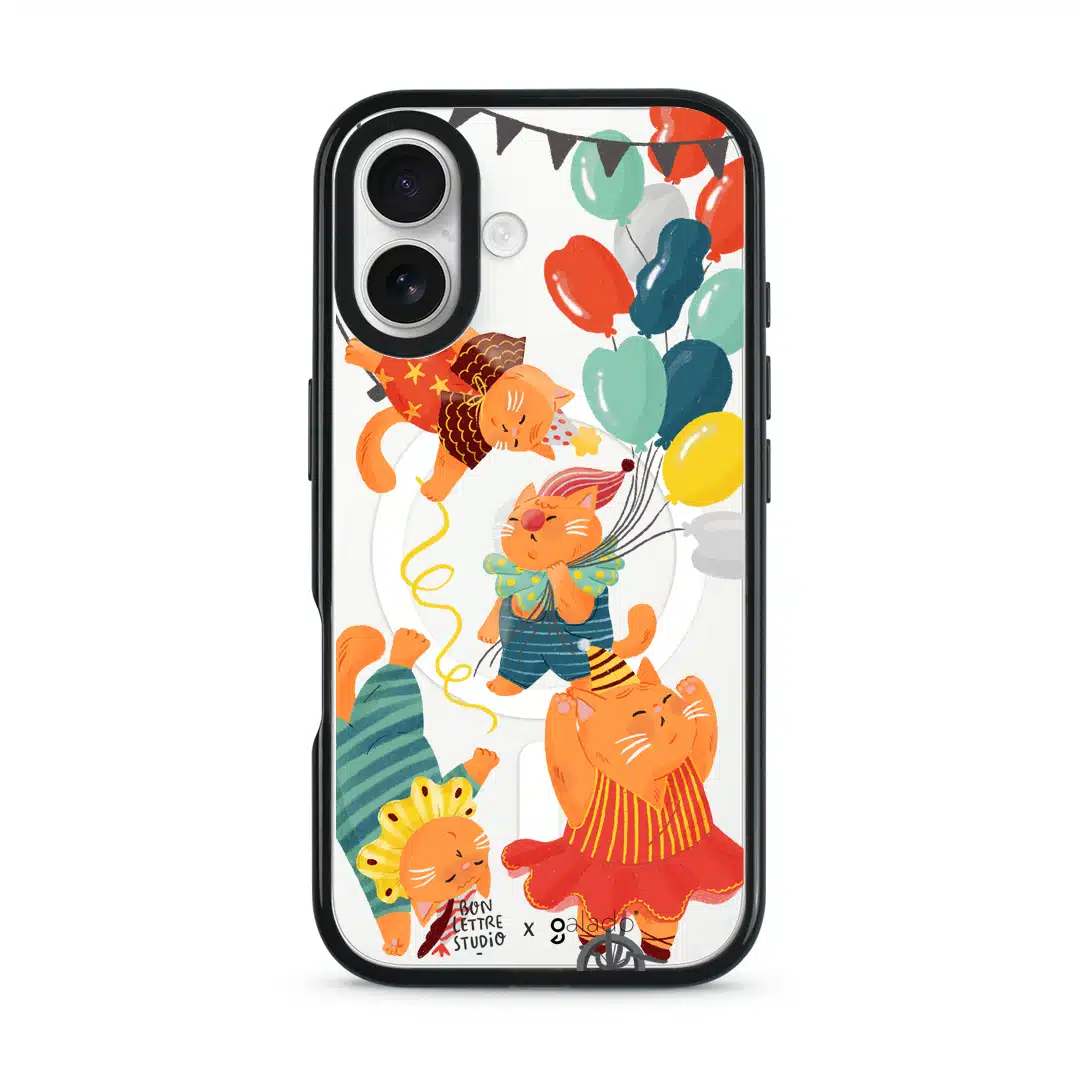 Bon Lettre Studio - Circus Cat phone case - GALADO Malaysia