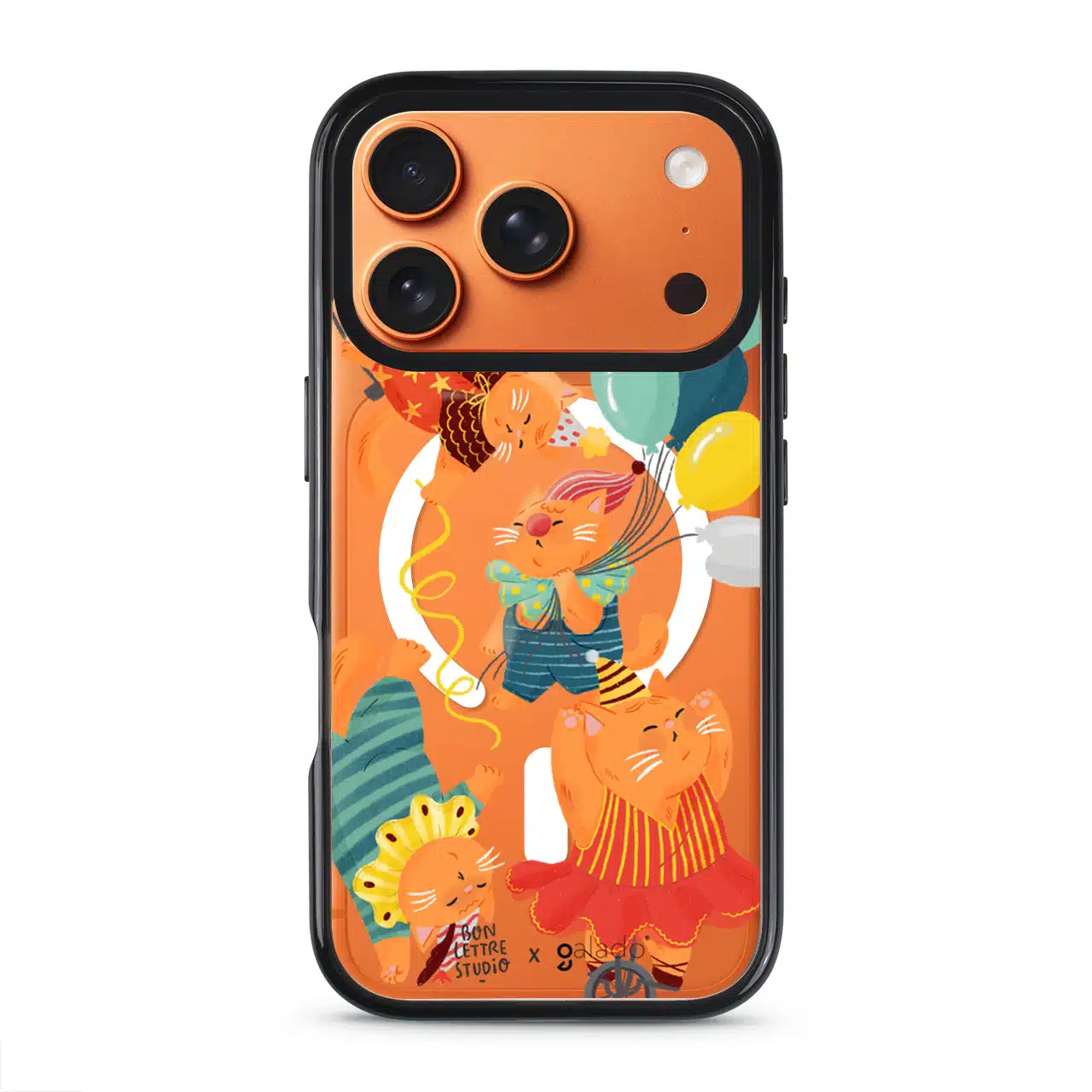 Bon Lettre Studio - Circus Cat phone case - GALADO Malaysia