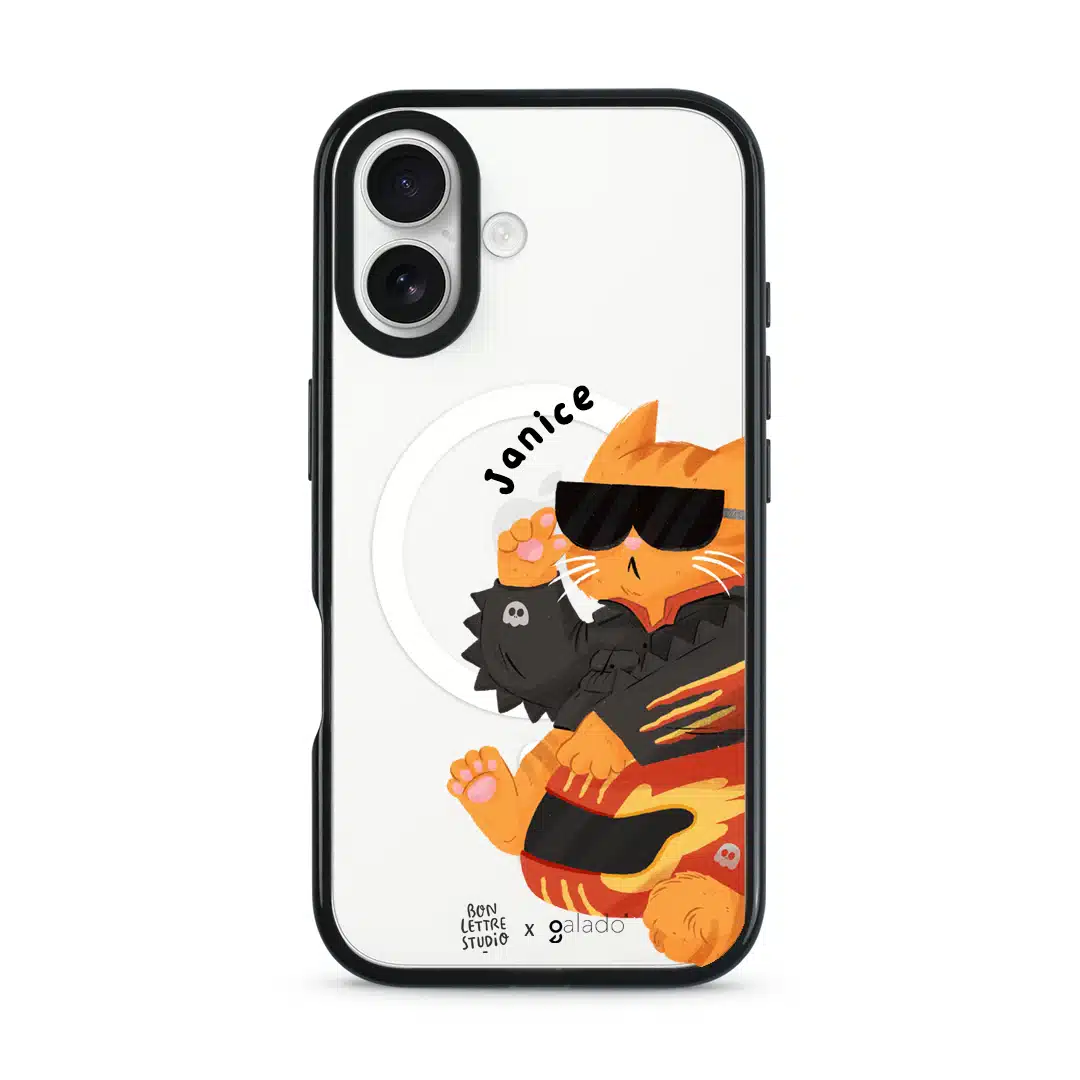 Bon Lettre Studio - Oyen Bikerx phone case - GALADO Malaysia