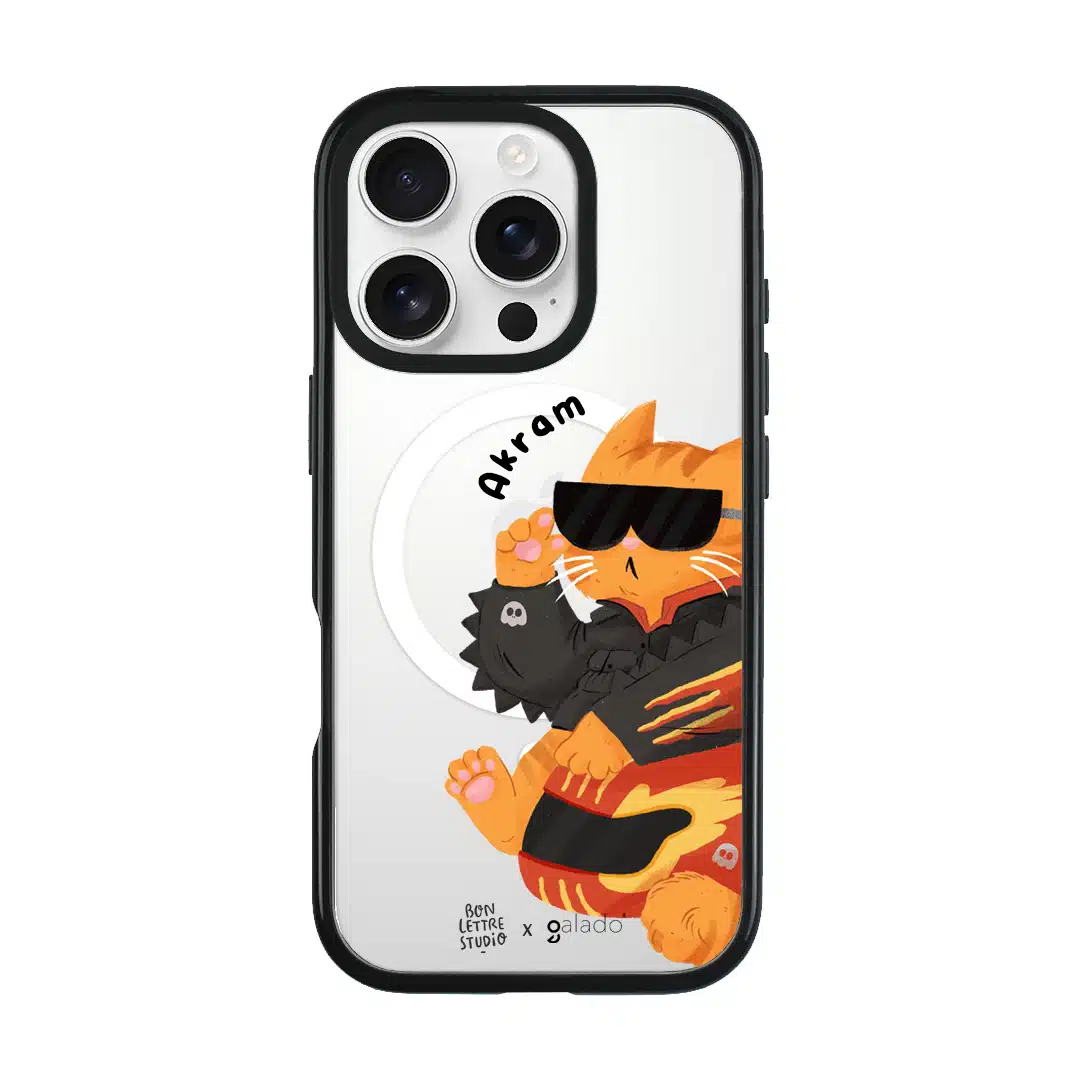Bon Lettre Studio - Oyen Bikerx phone case - GALADO Malaysia