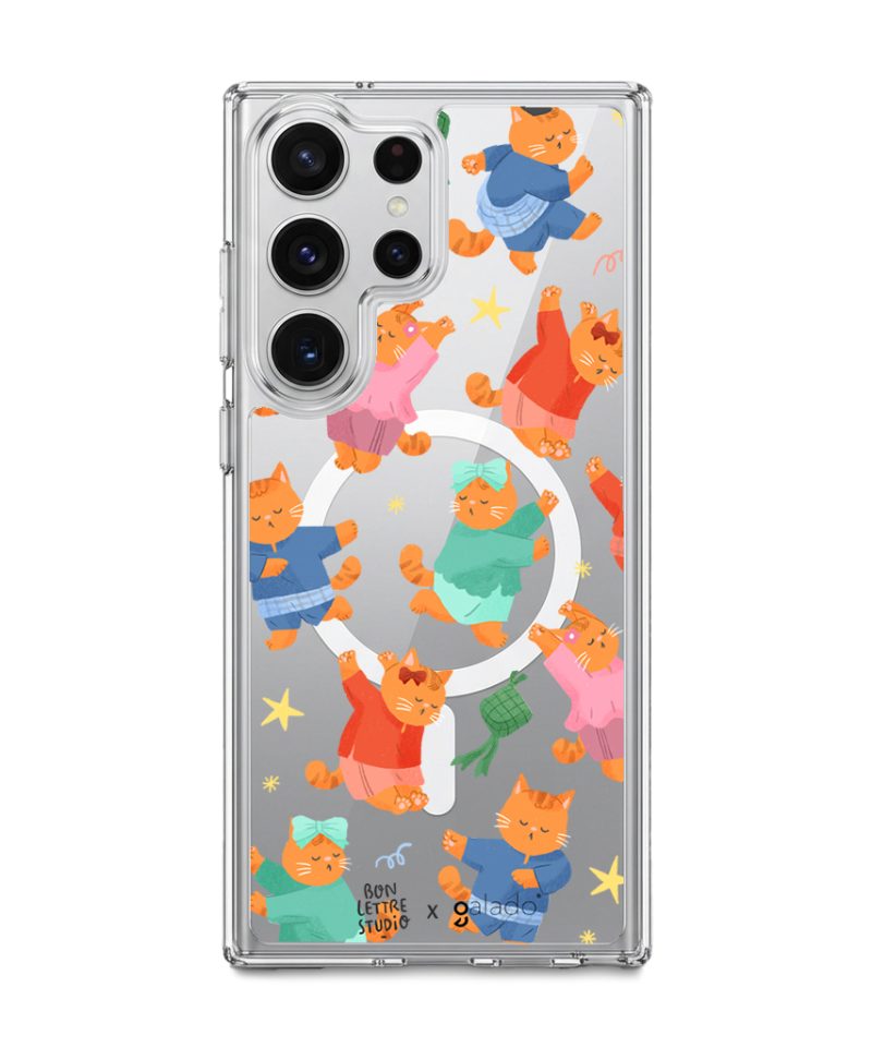 Bon Lettre Studio - Raya Raya Meow phone case - GALADO Malaysia