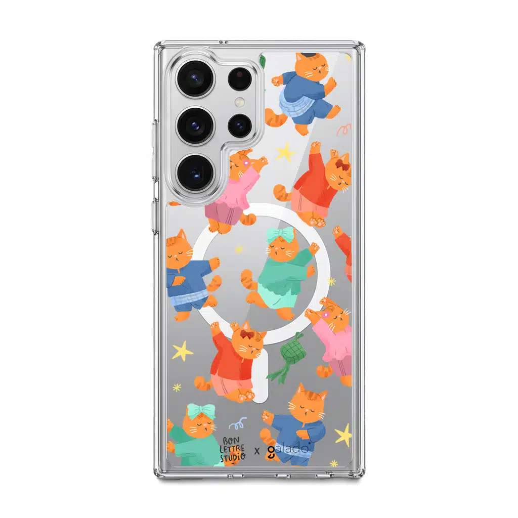 Bon Lettre Studio - Raya Raya Meow phone case - GALADO Malaysia