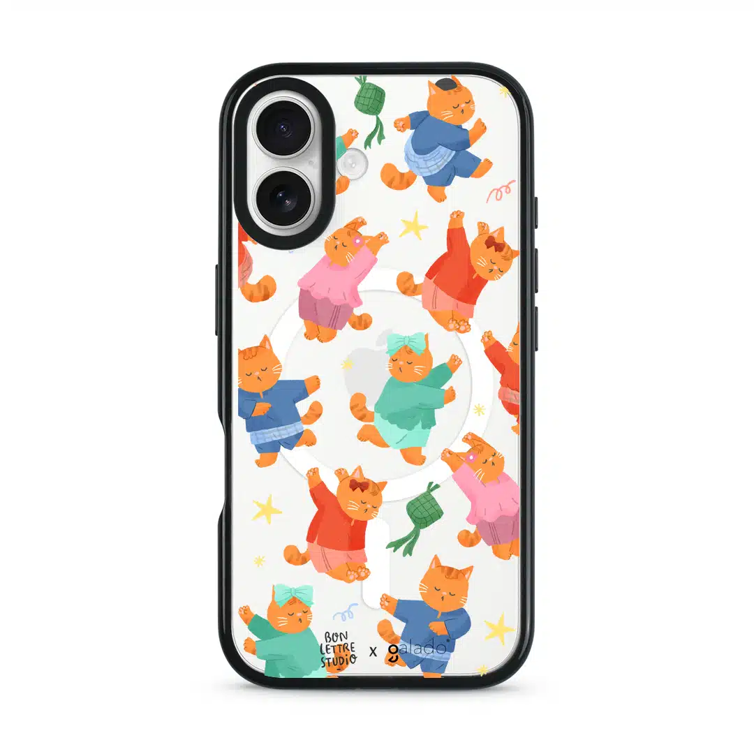 Bon Lettre Studio - Raya Raya Meow phone case - GALADO Malaysia