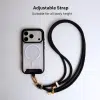 Crossbody Phone Strap - Black (7mm) - GALADO Malaysia