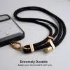 Crossbody Phone Strap - Black (7mm) - GALADO Malaysia
