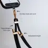 Crossbody Phone Strap - Black (7mm) - GALADO Malaysia